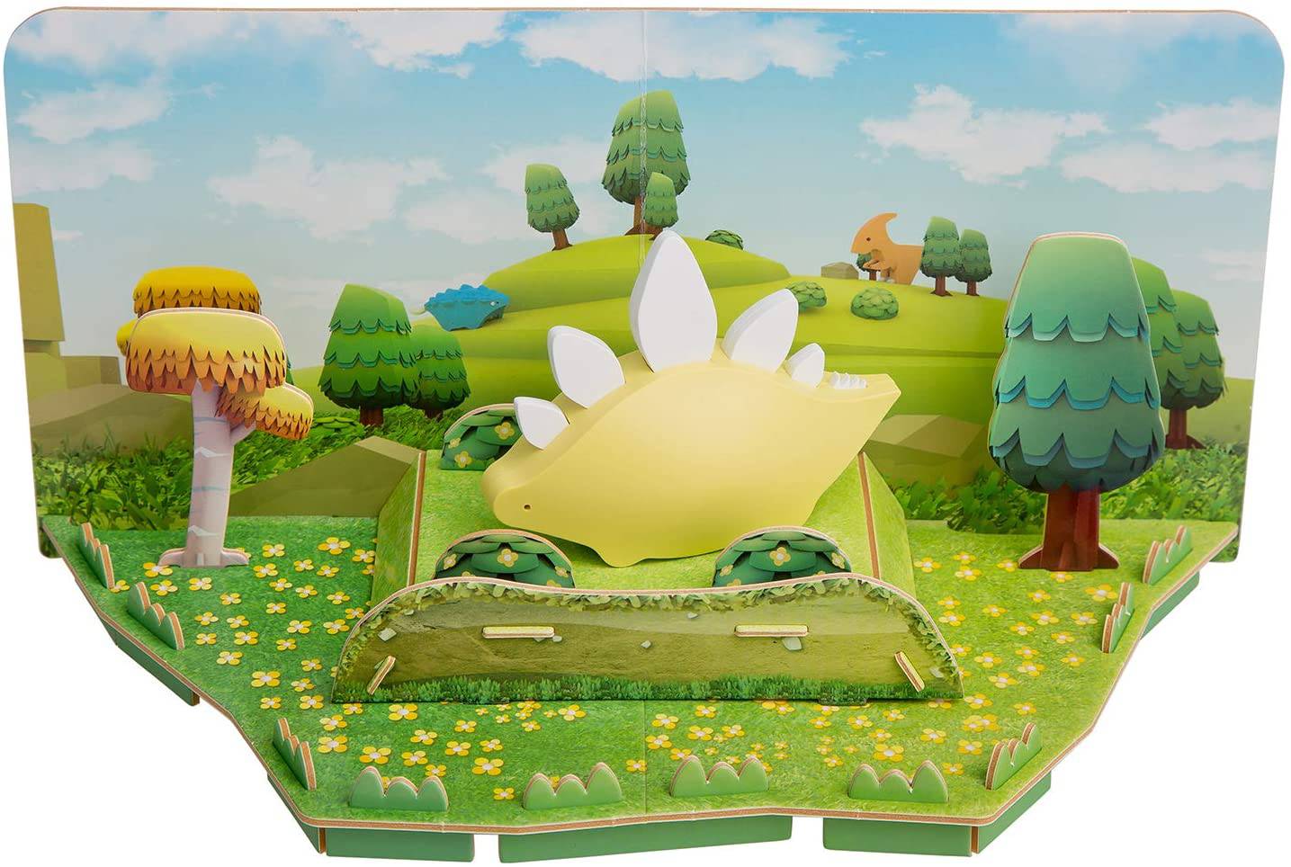 Halftoys Dino Series Stegosaurus 3D Jigsaw Puzzle / Toy - Anilas UK