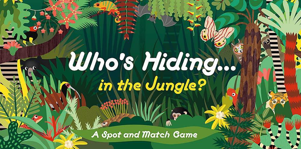 Who's Hiding in the Jungle? : A Spot and Match Game - Anilas UK