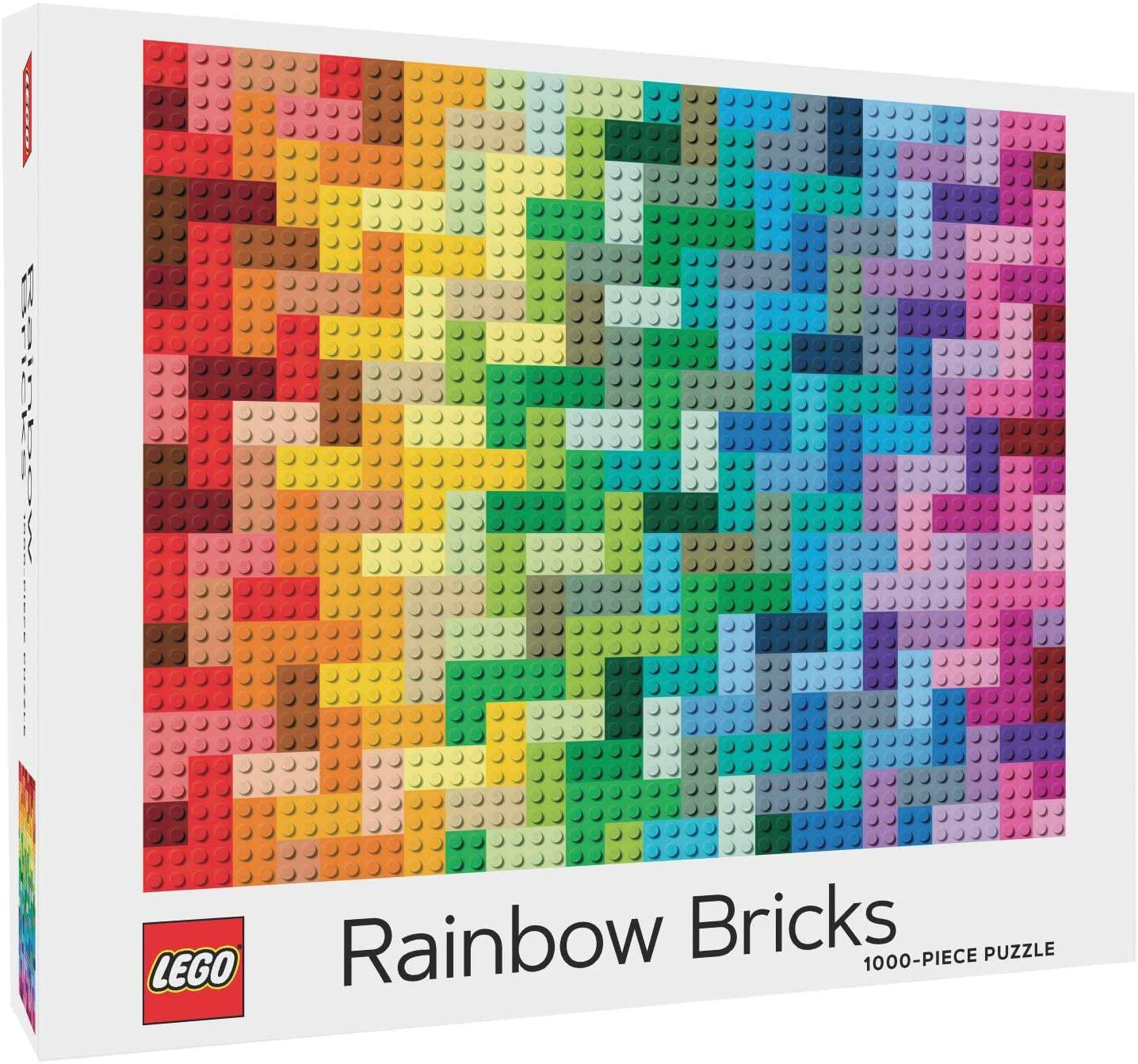 Lego Rainbow Bricks 1000 Piece Puzzle - Anilas UK