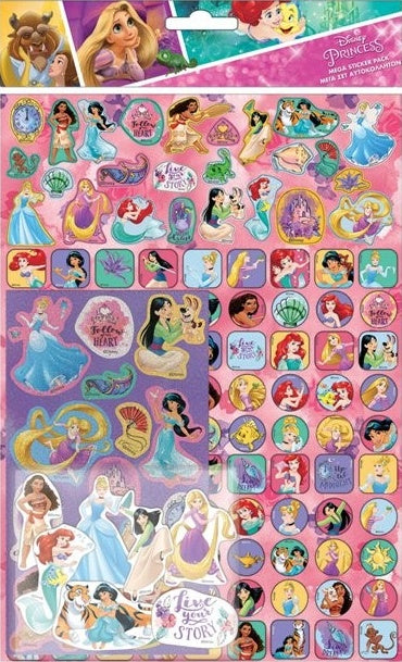 Disney Princess Mega Sticker Pack - Anilas UK