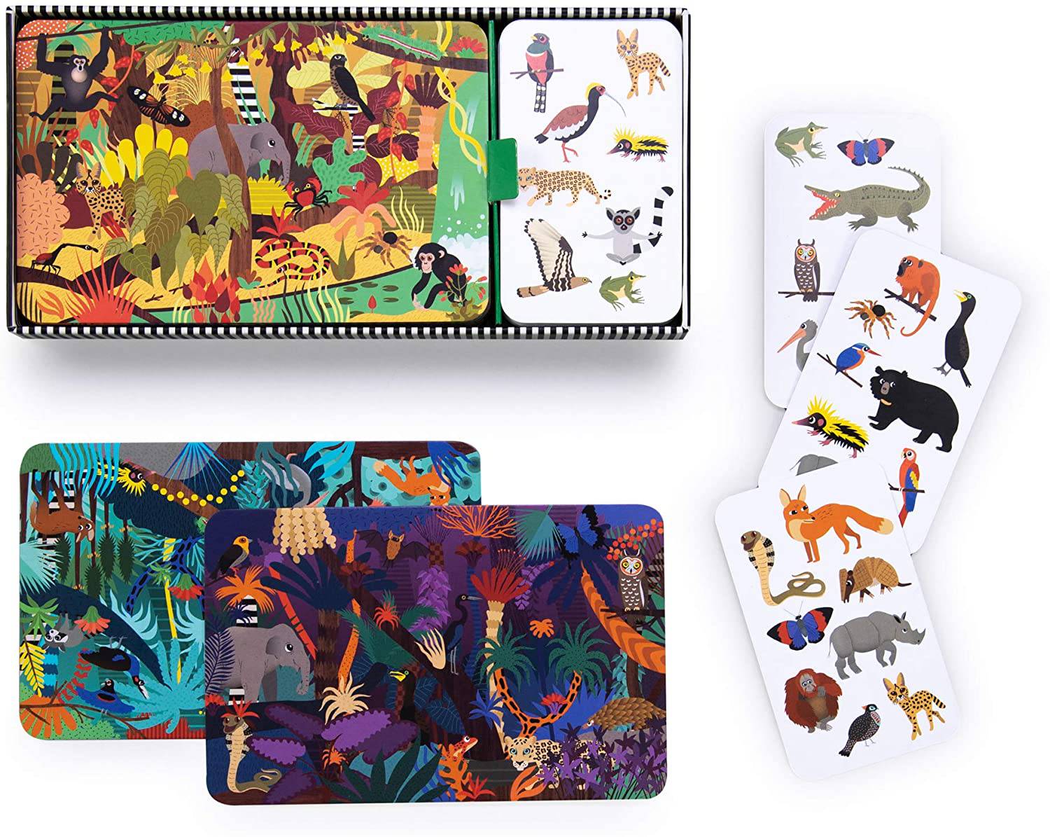 Who's Hiding in the Jungle? : A Spot and Match Game - Anilas UK