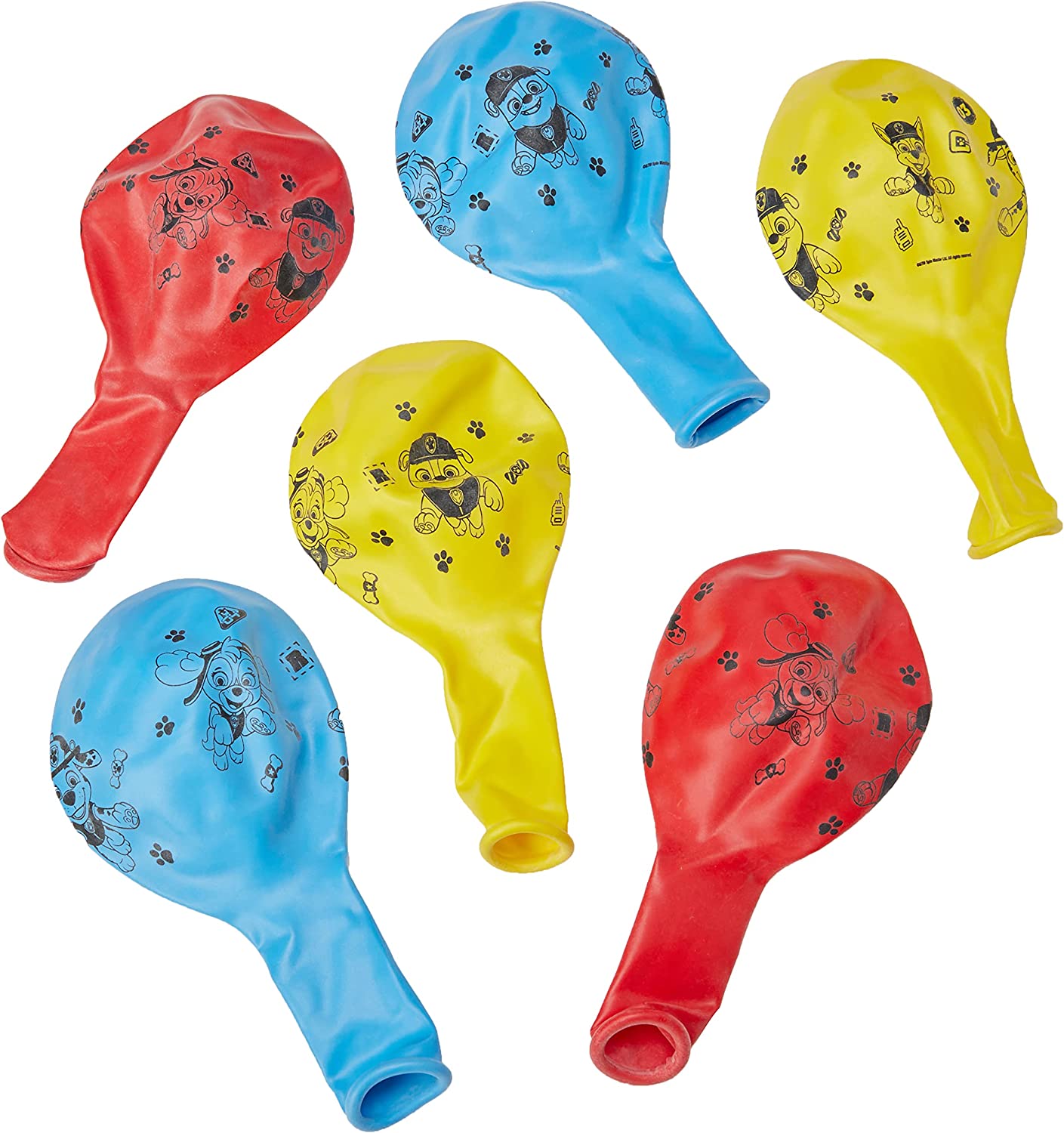 Paw Patrol Balloons (Pack of 6) - Anilas UK