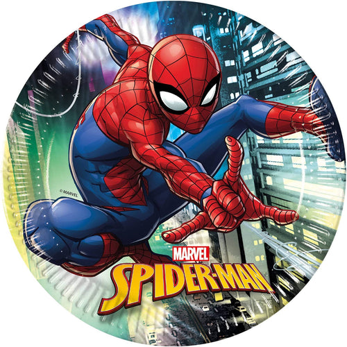 Spider-Man Team Up Paper Plates - 23cm (Pack of 8) - Anilas UK