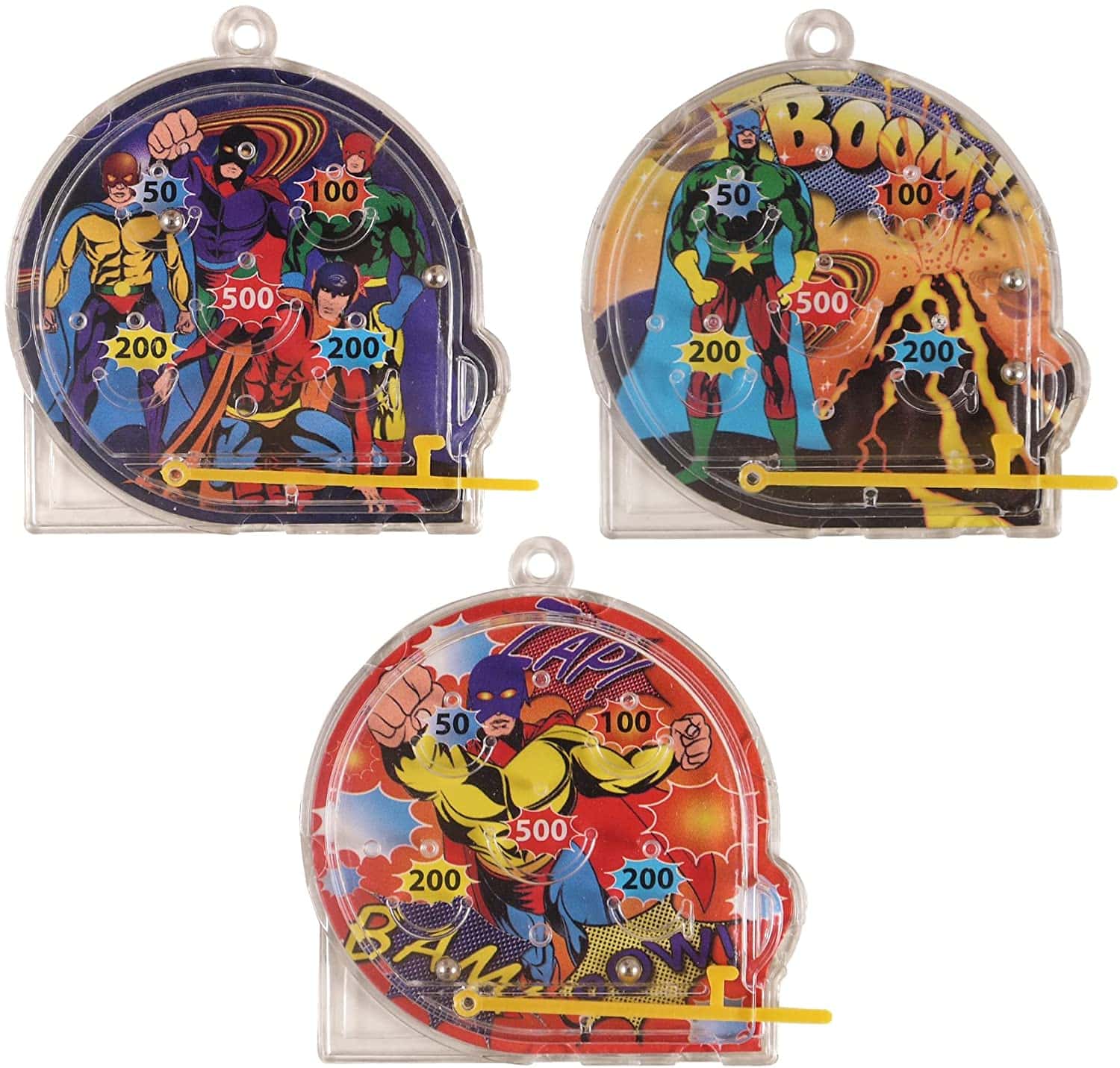 Superhero themed 12 Party Bags with Fillers - Anilas UK