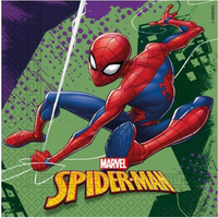 Spiderman Team Up Napkins (Pack of 20) - Anilas UK