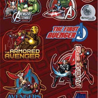 Marvel Avengers Reusable Foiled Stickers - Anilas UK