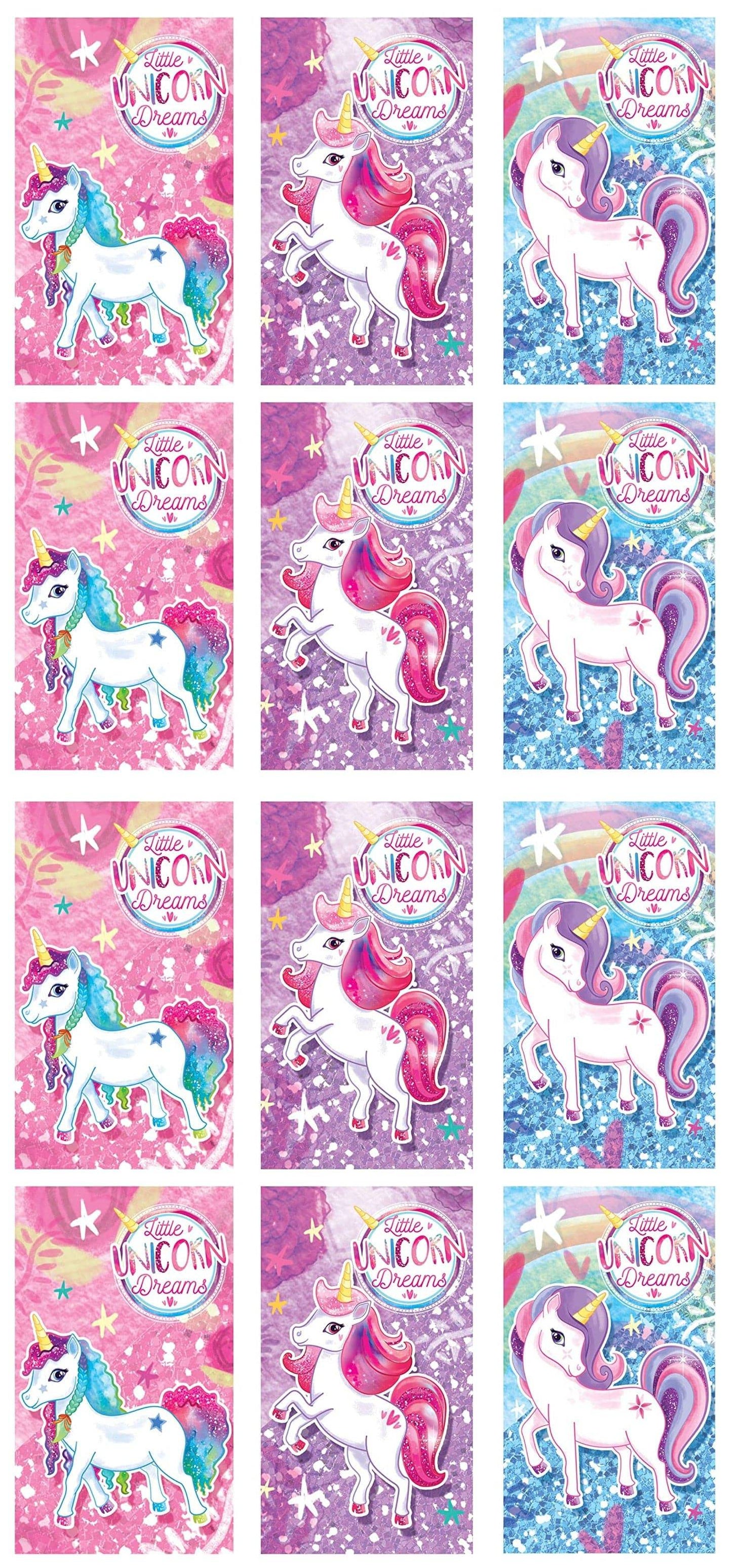 12 Mini Unicorn Notebooks - Anilas UK