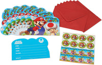 
              Super Mario Party Invitations (Pack of 8) - Anilas UK
            