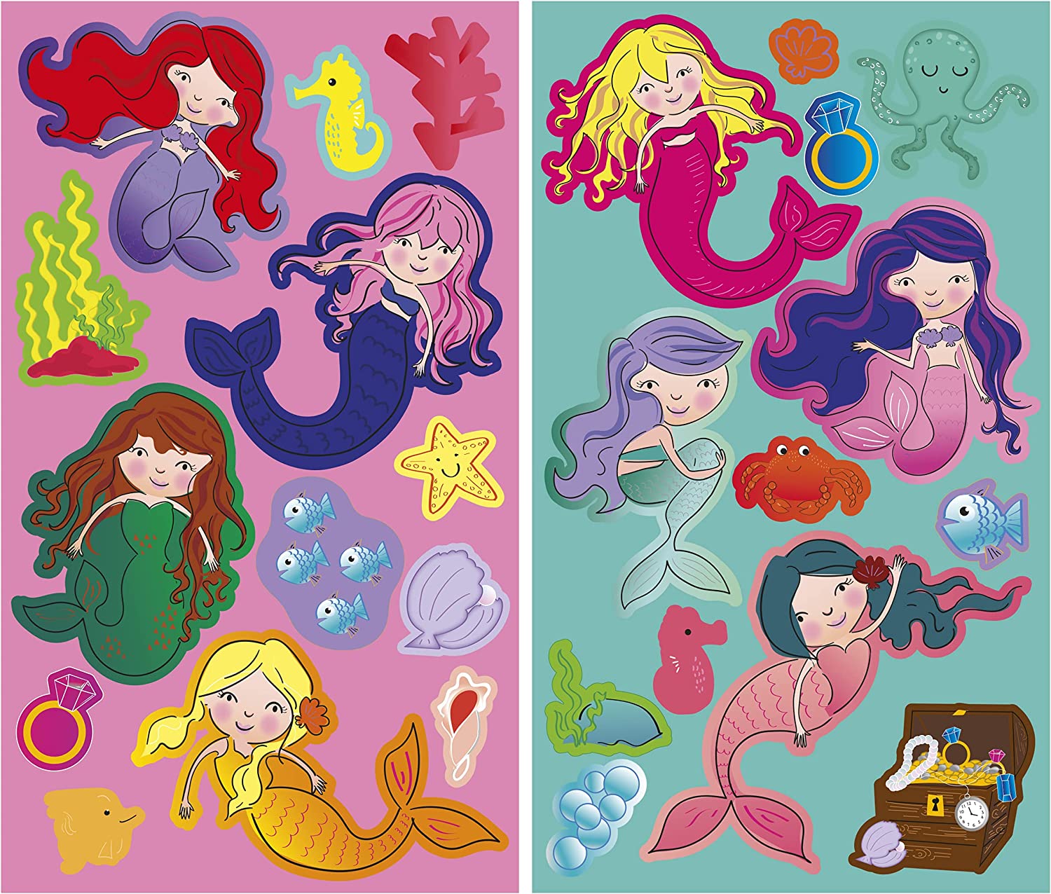 Mermaid Sticker Book - Anilas UK