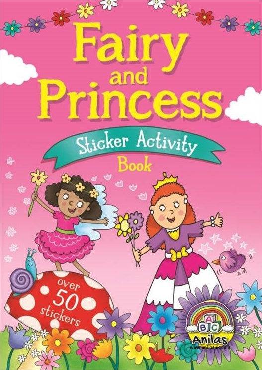 Fairy & Princess Sticker Activity Book - Anilas UK