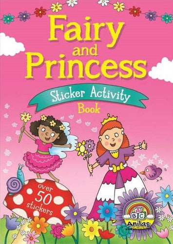Fairy & Princess Sticker Activity Book - Anilas UK