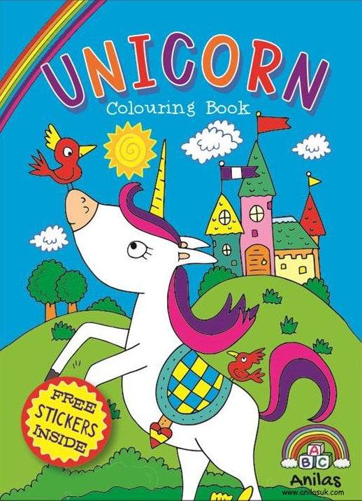 Unicorn Colouring Book - Anilas UK