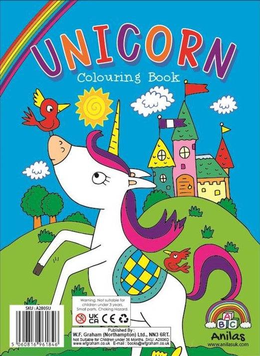 Unicorn Colouring Book - Anilas UK