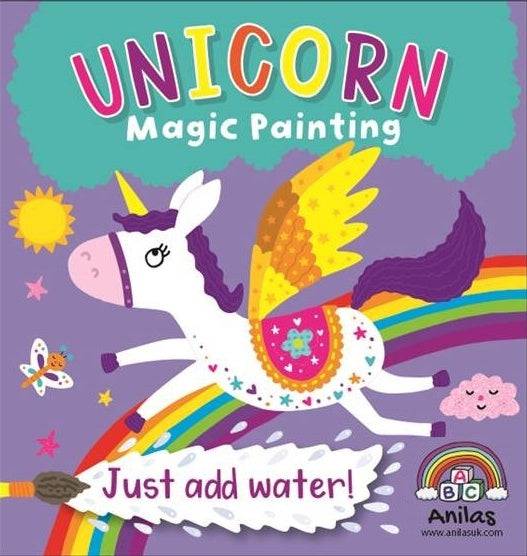 Anilas Children's Magic Paint with Water Books, Dinosaur, Unicorn, Mermaid & Brave Knight - Set of 4 - Anilas UK