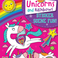 My Unicorns and Rainbows Sticker Scene Fun - Anilas UK