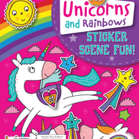 My Unicorns and Rainbows Sticker Scene Fun - Anilas UK