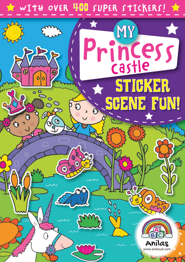 My Princess Castle Sticker Scene Fun - Anilas UK
