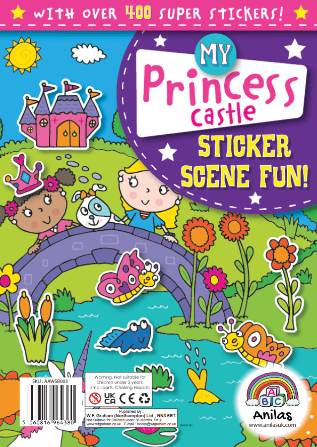 My Princess Castle Sticker Scene Fun - Anilas UK