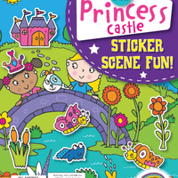 My Princess Castle Sticker Scene Fun - Anilas UK