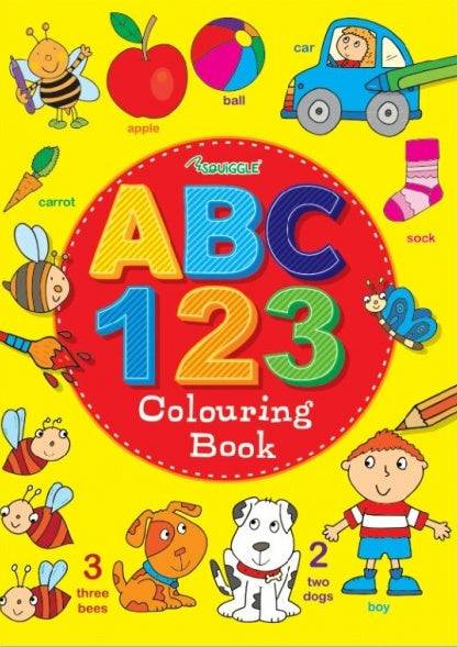 ABC 123 Colouring Book - Anilas UK