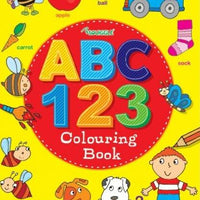 ABC 123 Colouring Book - Anilas UK