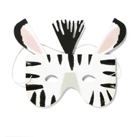 Pack of 8 Party Animals Paper Masks - Anilas UK
