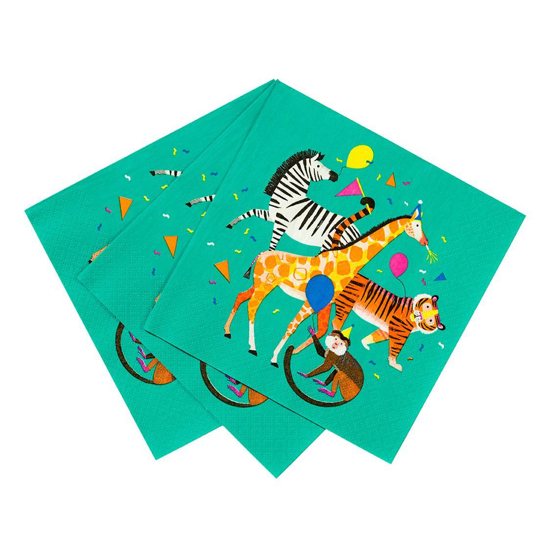Pack of 20 Jungle Napkins - Anilas UK