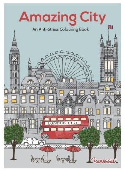 Amazing City An Anti-Stress Colouring Book - Anilas UK