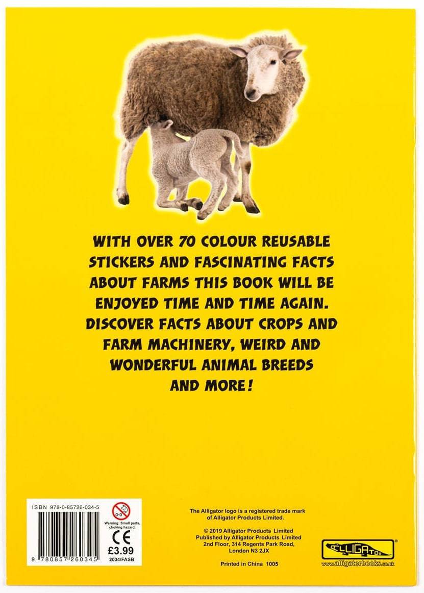 Animal Detectives on the Farm Sticker Book - Anilas UK