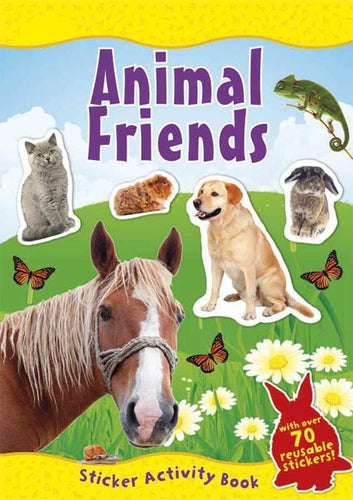 Animal Friends Sticker Activity Book - Anilas UK