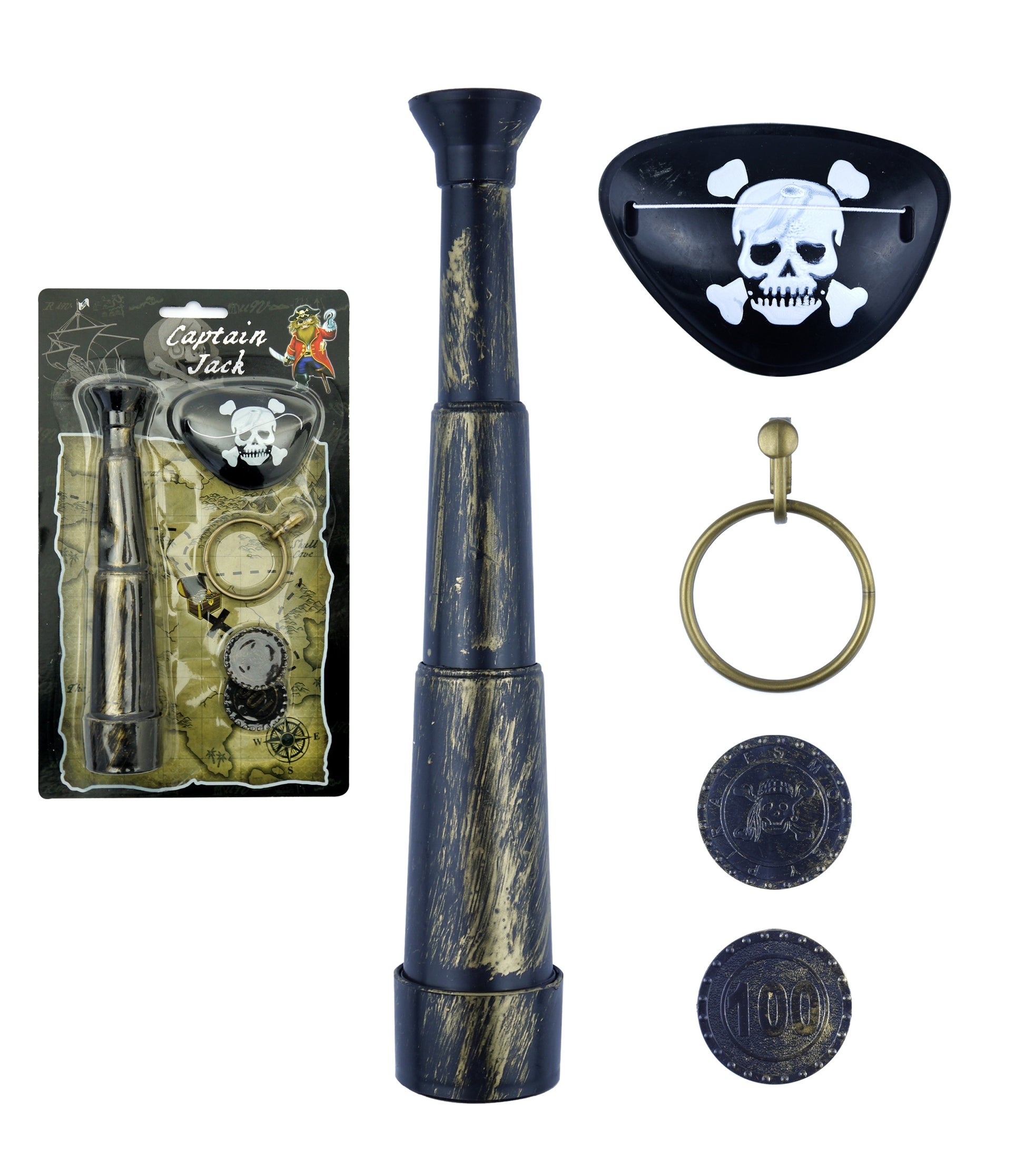 Pirate Fancy Dress Accessories Pack - Anilas UK