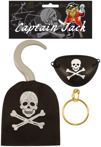 Children's Pirate Fancy Dress Accessories Pack - Anilas UK