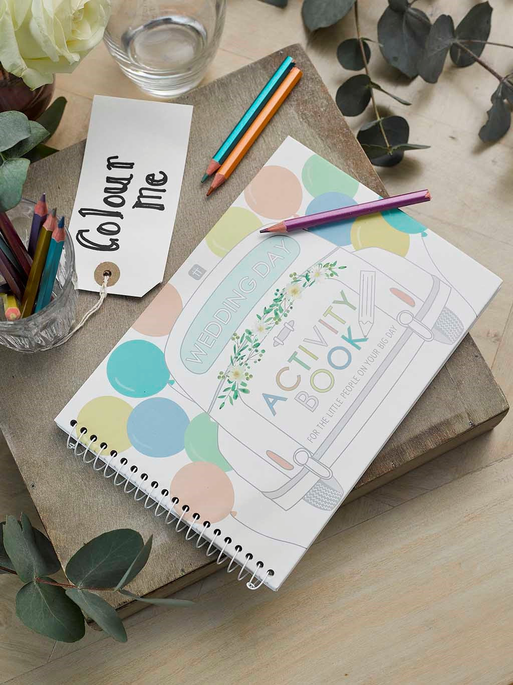 Wedding Day Activity Book for Children - Anilas UK