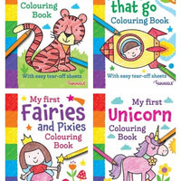My First Colouring Books Set of 4 - Anilas UK