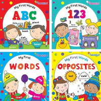 My First Words Early Learners Set of 4 Board Books - Anilas UK