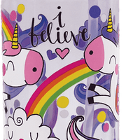 Unicorns & Rainbows Themed Water Bottle by Rachel Ellen Designs - Anilas UK