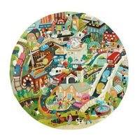 
              Round City life Jigsaw puzzle - Anilas UK
            