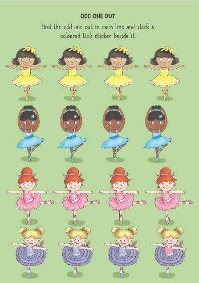 Ballerina Sticker Activity Book - Anilas UK