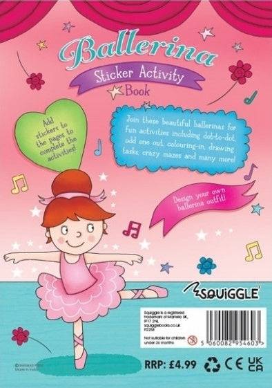 Ballerina Sticker Activity Book - Anilas UK