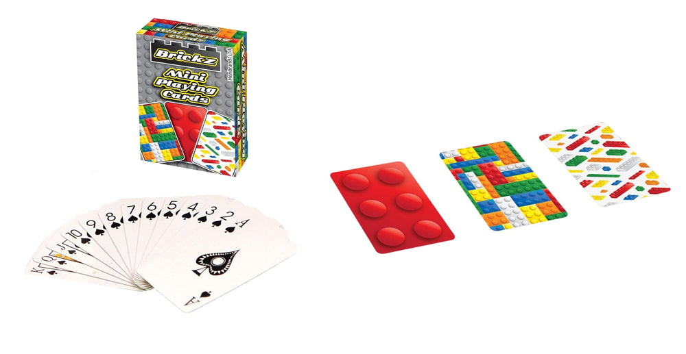 12 Sets of Mini Bricks Playing Cards - Anilas UK
