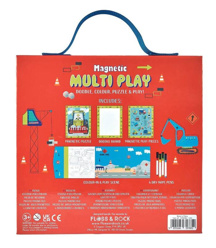 Construction Magnetic Multi Play Scene - Anilas UK