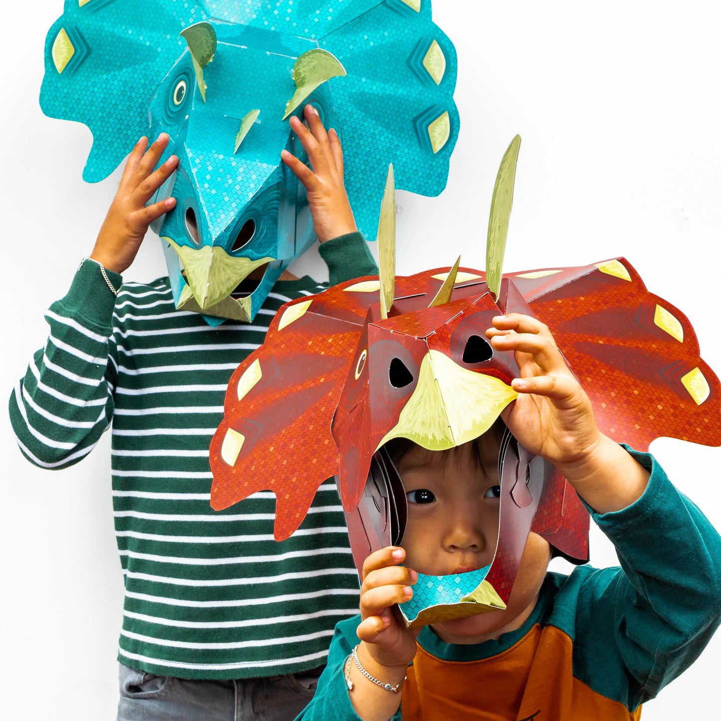 Clockwork Soldier's Make Your Own Triceratops Mask - Anilas UK