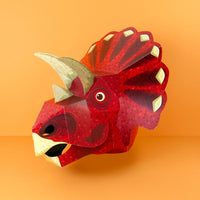 Clockwork Soldier's Make Your Own Triceratops Mask - Anilas UK