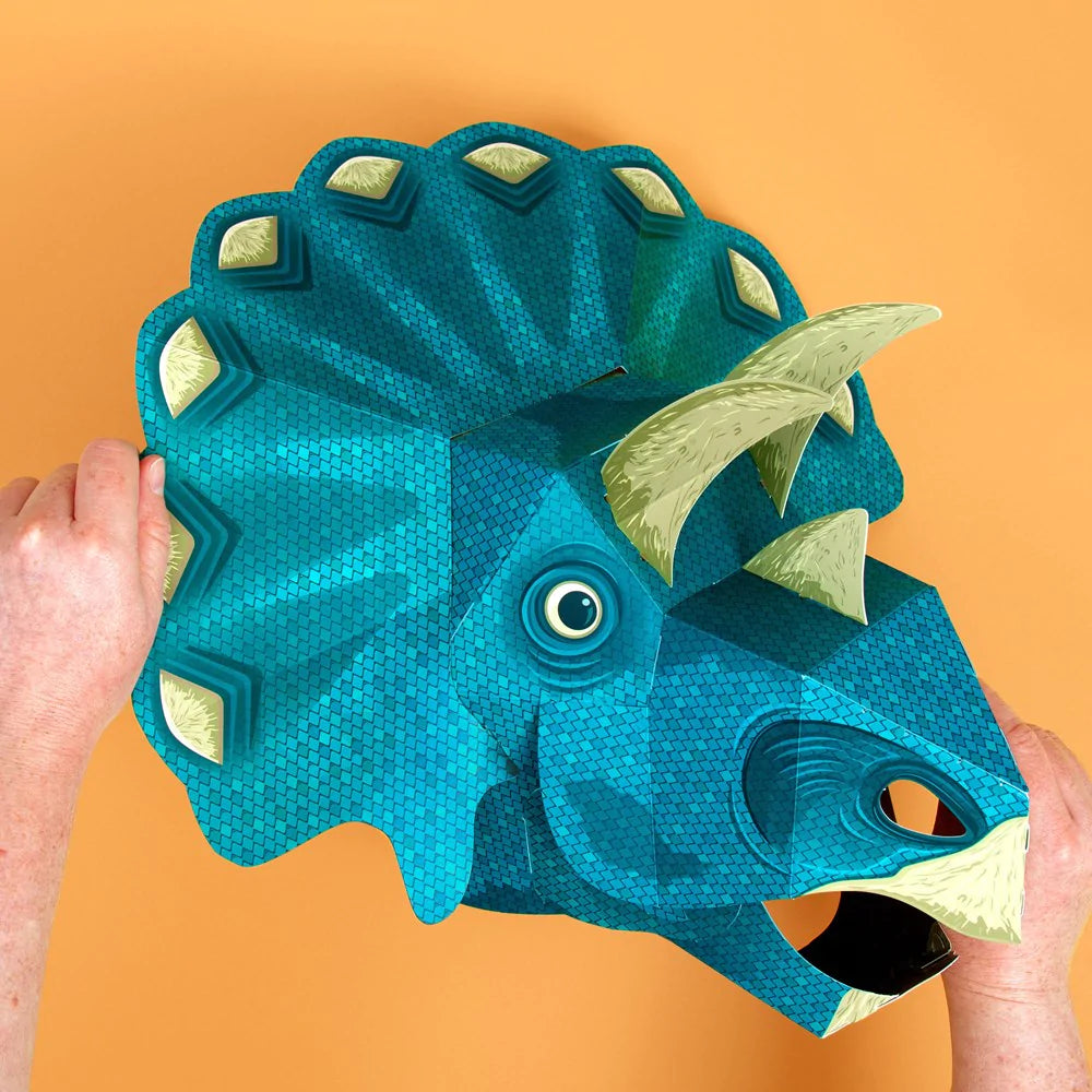 Clockwork Soldier's Make Your Own Triceratops Mask - Anilas UK