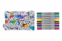 
              Eat Sleep Doodle's Dinosaur Colour In Pencil Case - Anilas UK
            