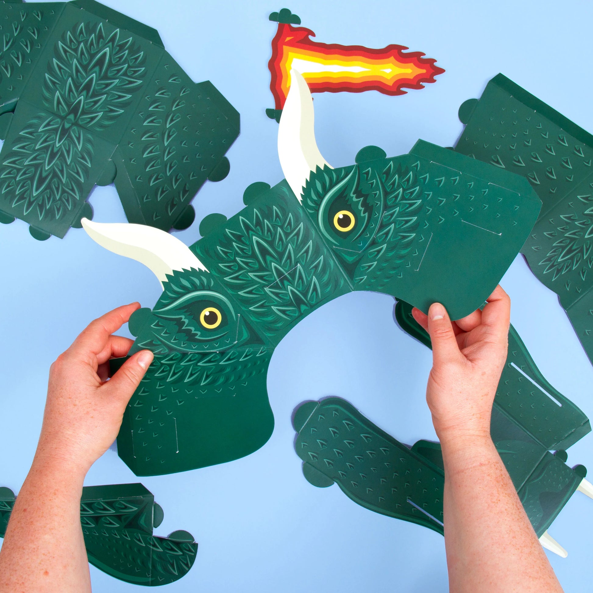 Clockwork Soldier's Make Your Own Fire-breathing Dragon Mask - Anilas UK