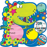 8 Dinosaur Party Invitations by Rachel Ellen Designs - Anilas UK