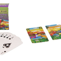 12 Sets of Mini Dinosaur Playing Cards - Anilas UK
