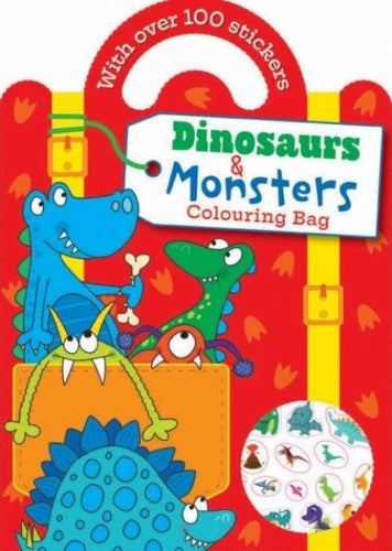 Dinosaurs & Monsters Colouring Bag - Anilas UK