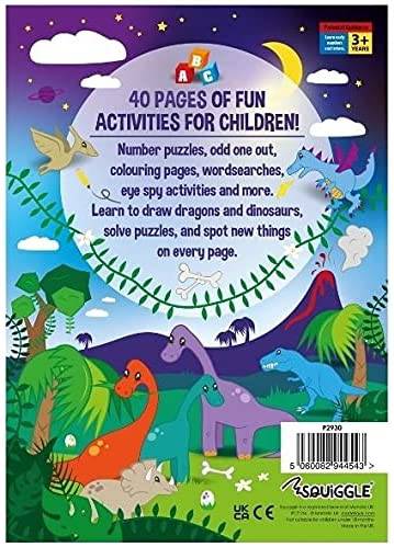 My Wild Dragon and Dinosaur Activity Book - Anilas UK